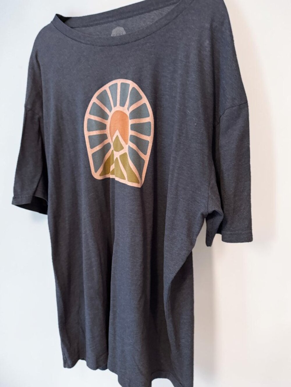 👕 Wohven XXXL Blue Graphic Tee | Ultra Soft Artist Series Shirt - Picture 4 of 6